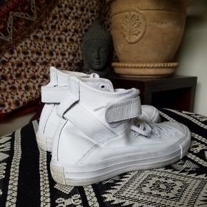 Velcro High-Top Converse Shoes